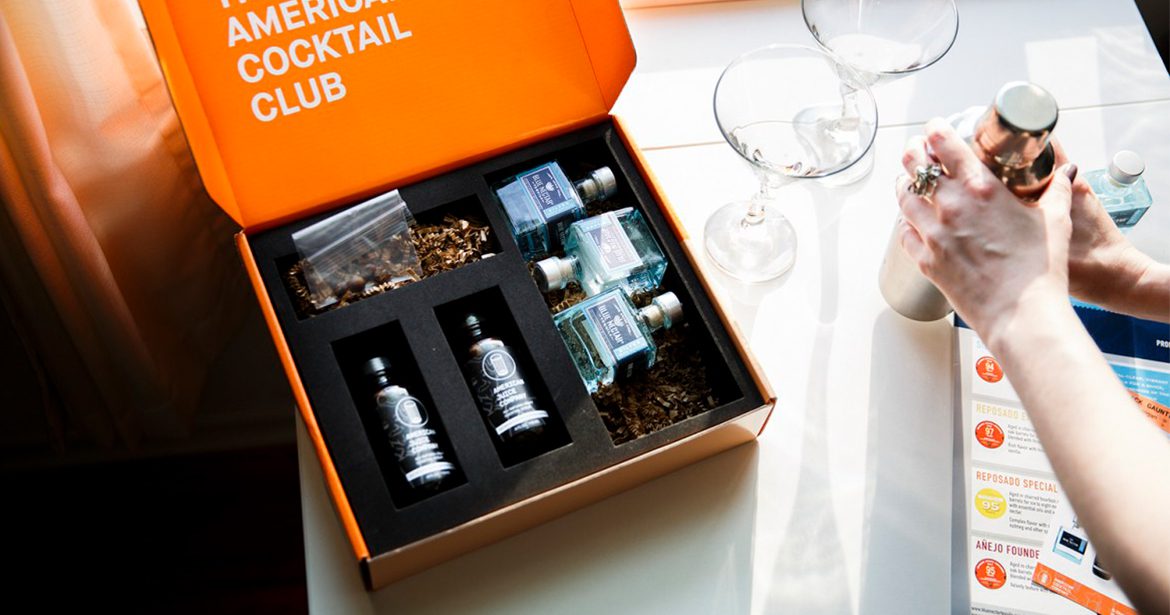 American Cocktail Club | Spirit Subscription Packaging