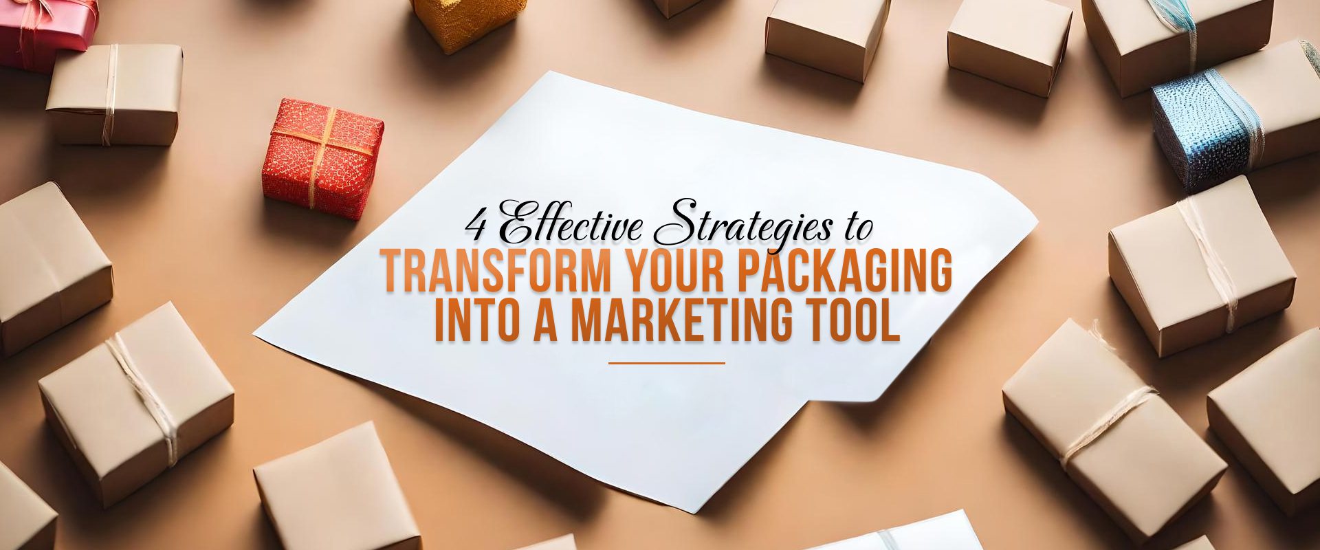 4 Effective Strategies to Transform Your Packaging into a Marketing Tool