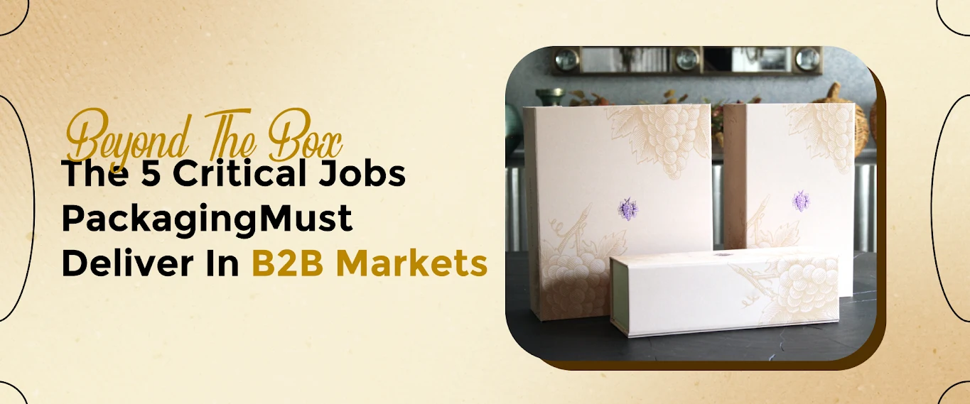 Beyond the Box: The 5 Critical Jobs Packaging Must Deliver in B2B Markets